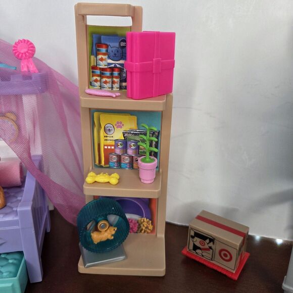 Barbie Pet Care Vet Clinic Lot Ken Doll Accessories Dog Furniture Hamster Plant - Picture 4 of 7
